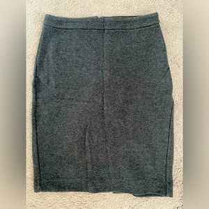 Banana Republic dark gray pencil skirt